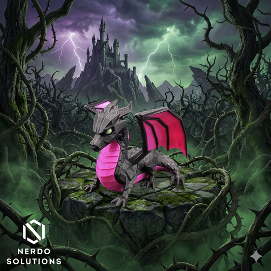 Low Poly Drache - Famous Dragon Edition