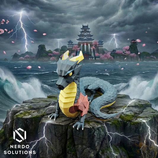 Low Poly Drache - Famous Dragon Edition